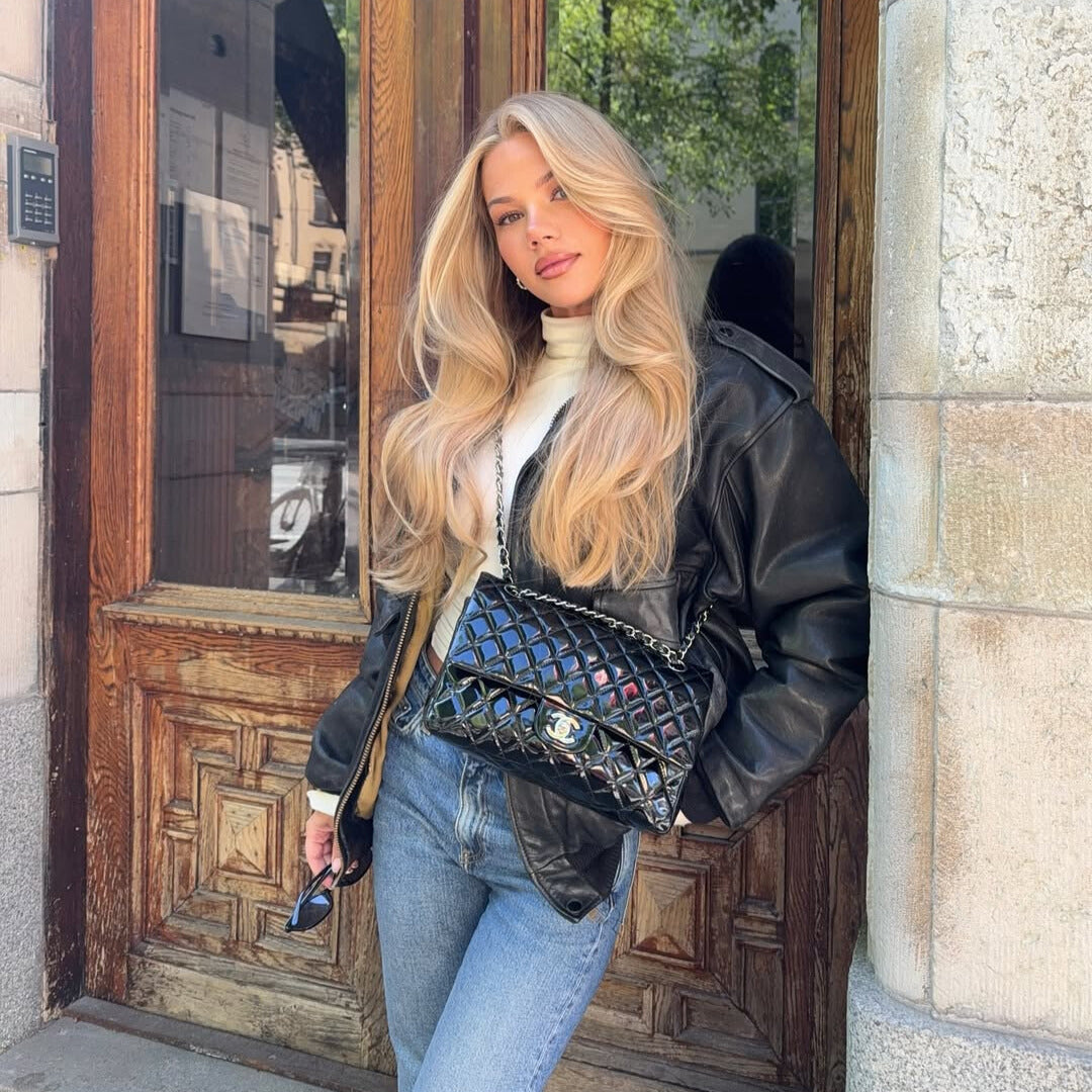 Chanel Medium Classic Flap Black Leather