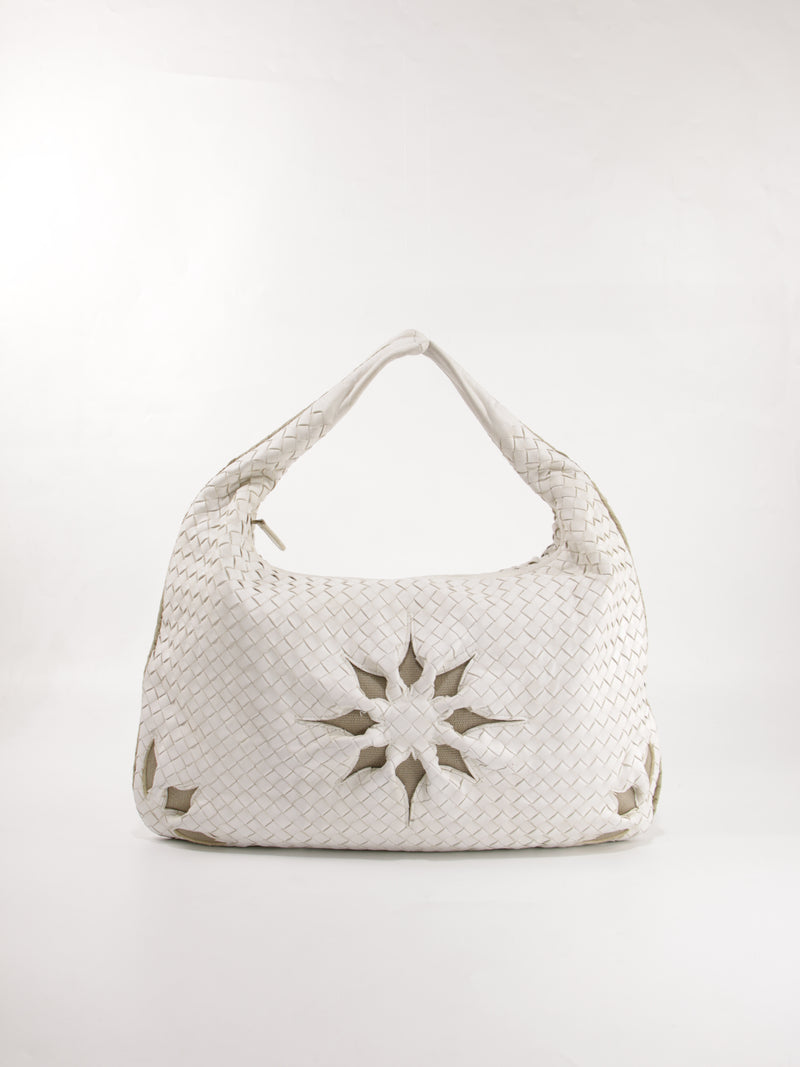 Bottega Veneta Suuri kukka Hobo