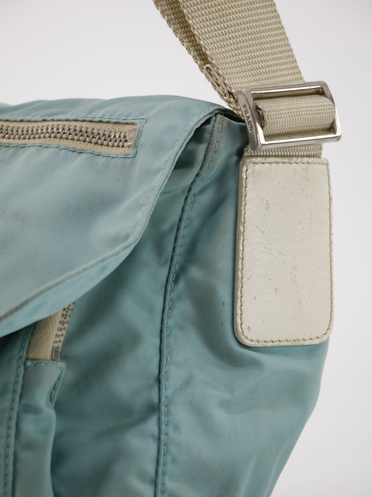 Prada Single Buckle Messenger
