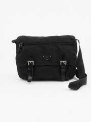 Prada Double Buckle Messenger