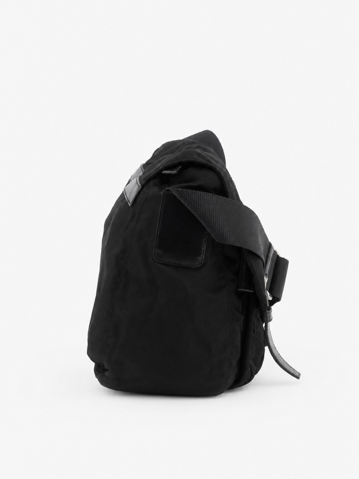 Prada Double Buckle Messenger