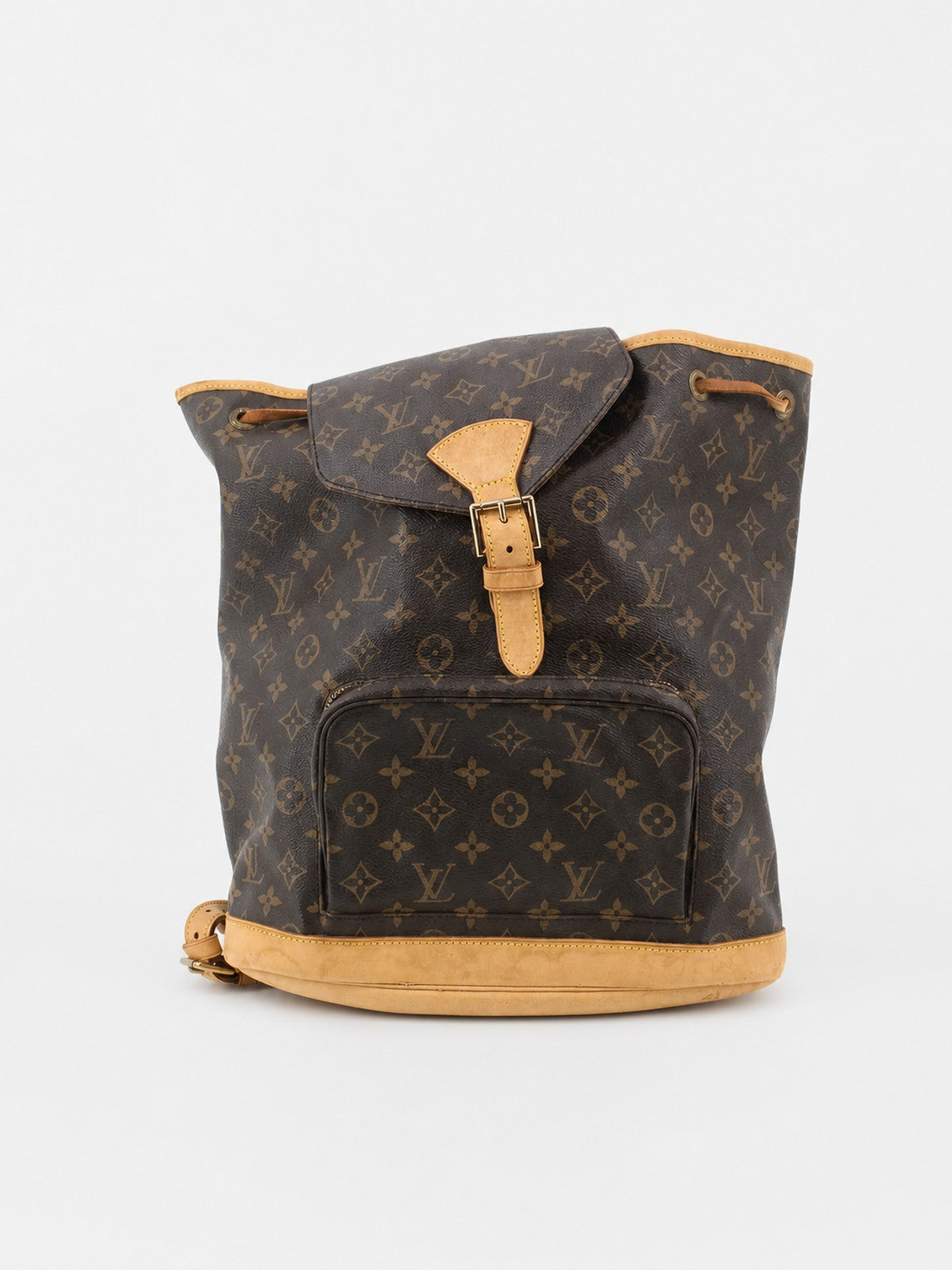 Louis Vuitton Montsouris GM Brown Canvas