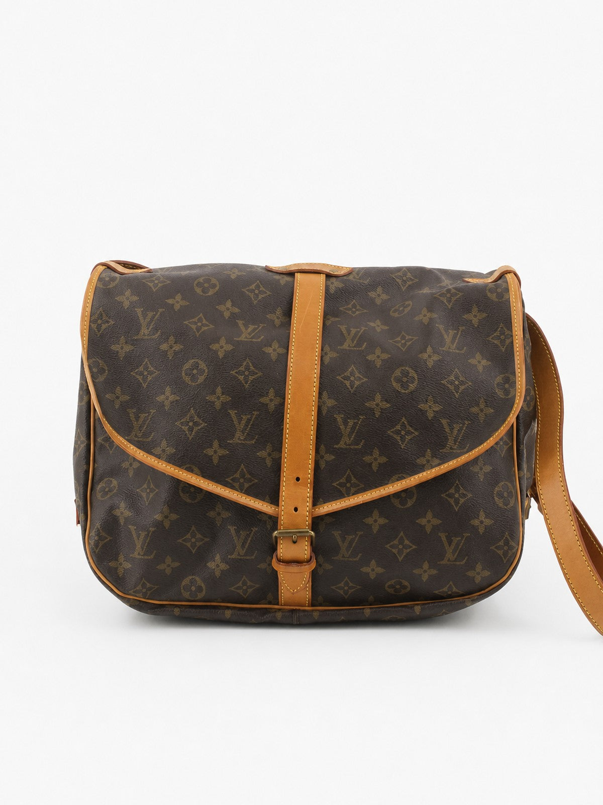 Louis Vuitton Saumur GM Brown Canvas