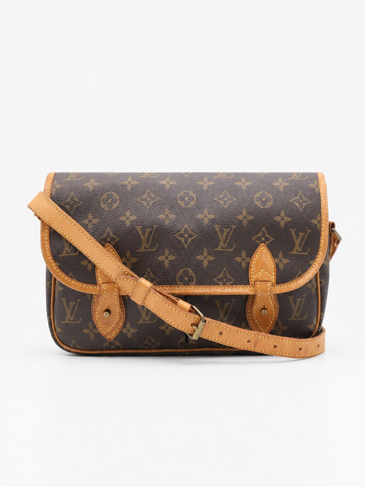 Louis Vuitton Gibeciere MM Brown Canvas