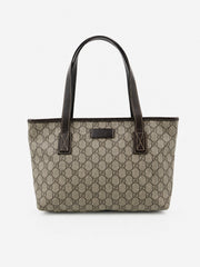Gucci Shoulder Bag Brown Canvas