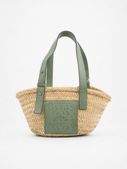 Loewe Shoulder Bag Green Raffia