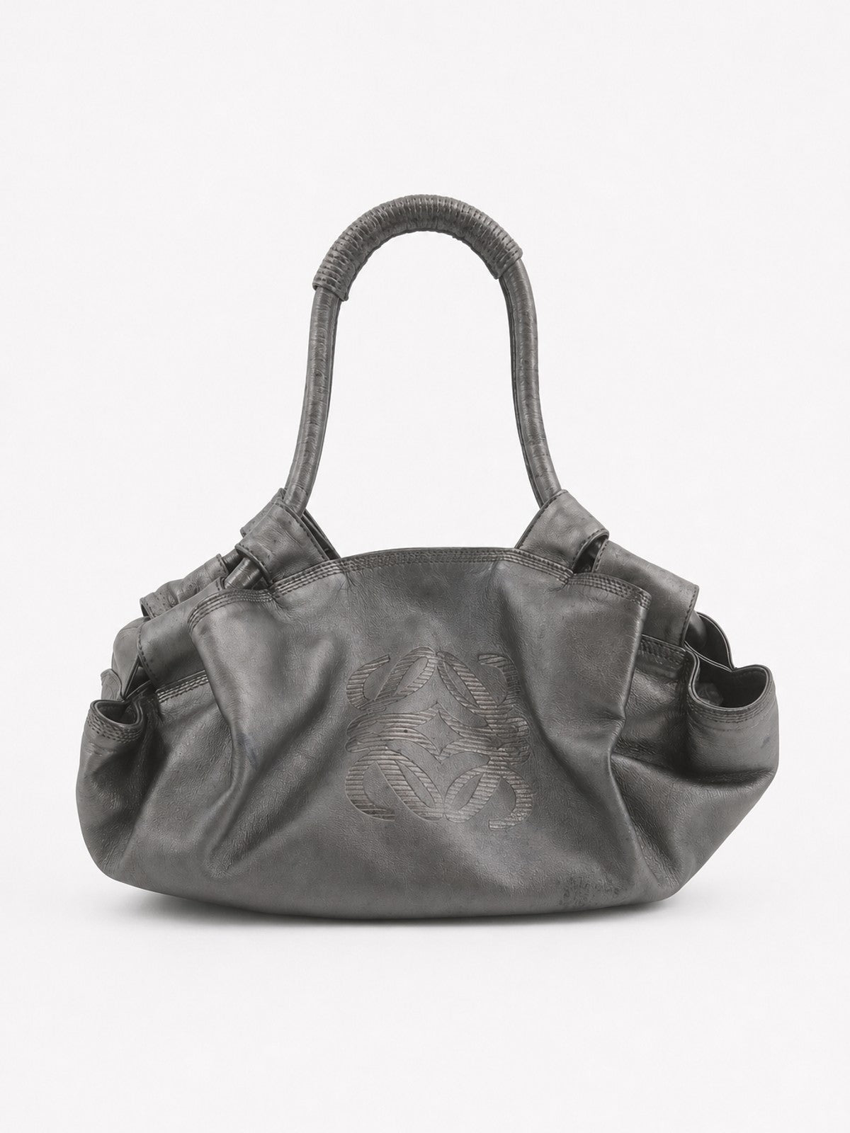 Loewe Aire Grey Leather