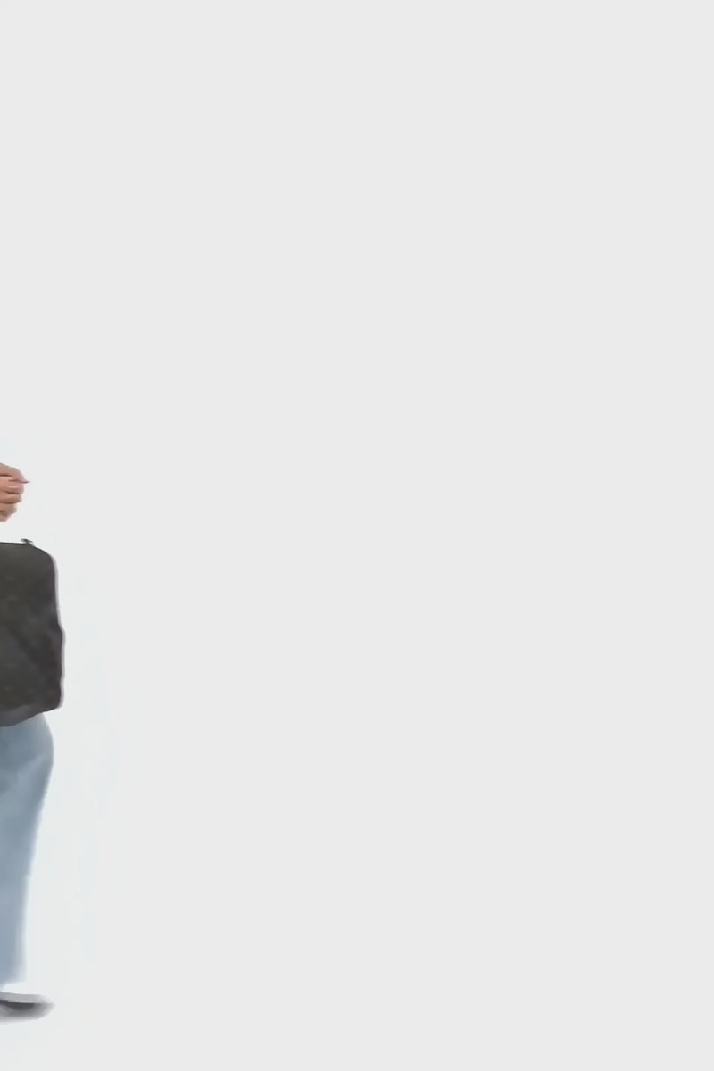 Louis Vuitton Keepall 55 Brown Canvas